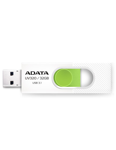 MEMORY DRIVE FLASH USB3.1 32GB/WHITE AUV320-32G-RWHGN ADATA