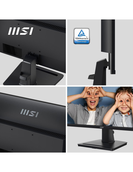 LCD Monitor, MSI, PRO MP251, 24.5", Business, Panel IPS, 1920x1080, 16:9, 100 Hz, 1 ms, Speakers, Colour Black, PROMP251
