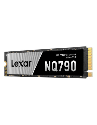 SSD, LEXAR, NQ790, 1TB, Heatsink M.2, PCIe Gen4, NVMe, Write speed 6000 MBytes/sec, Read speed 7000 MBytes/sec, TBW 600 TB, MTB