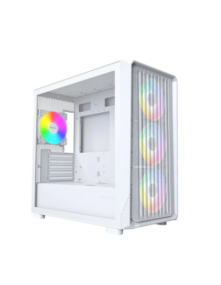 Case, MONTECH, micro ATX/Mini-ITX, White, X5M, X5M(W)