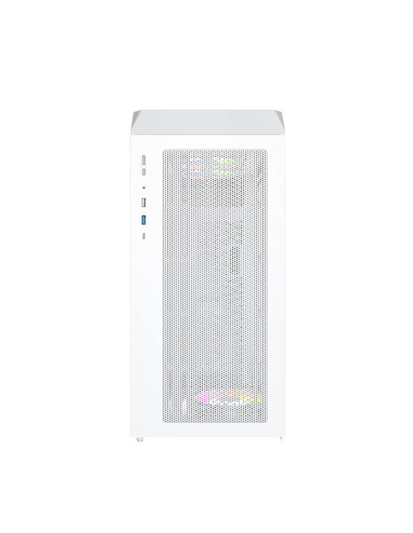 Case, MONTECH, micro ATX/Mini-ITX, White, X5M, X5M(W)