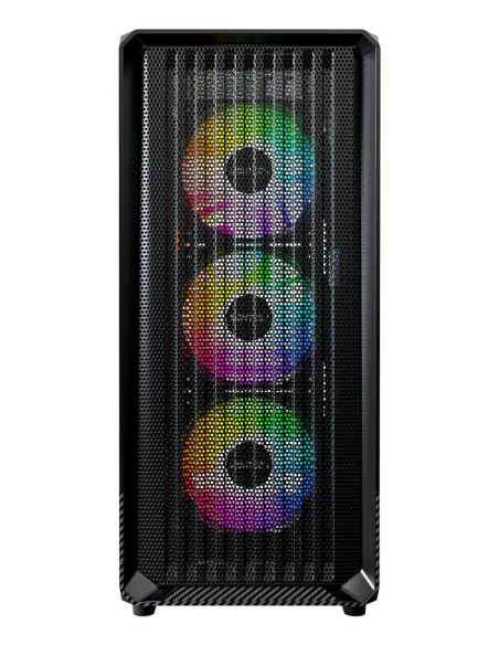 Case, MONTECH, X5, MidiTower, Case product features Transparent panel, Not included, Colour Black, X5(B)