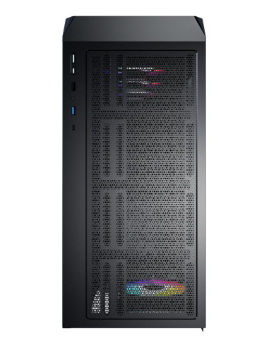 Case, MONTECH, X5, MidiTower, Case product features Transparent panel, Not included, Colour Black, X5(B)