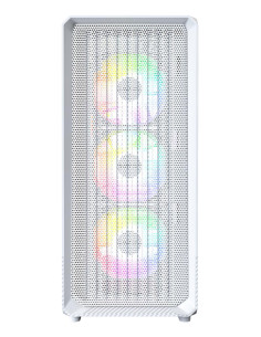 Case, MONTECH, X5, MidiTower, Case product features Transparent panel, Not included, Colour White, X5(W)