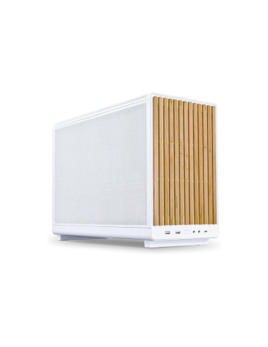 Case, LIAN LI, micro ATX/Mini-ITX, White, Micro Tower, A3W-WD, G99.A3W-WD.00