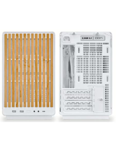 Case, LIAN LI, micro ATX/Mini-ITX, White, Micro Tower, A3W-WD, G99.A3W-WD.00