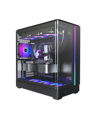 Case, MONTECH, micro ATX/Mini-ITX, Black, Midi Tower, PC, KING 45 PRO, KING45PRO(B)