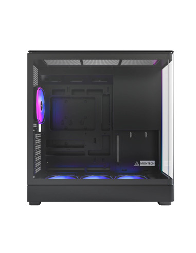 Case, MONTECH, micro ATX/Mini-ITX, Black, Midi Tower, PC, KING 45 PRO, KING45PRO(B)