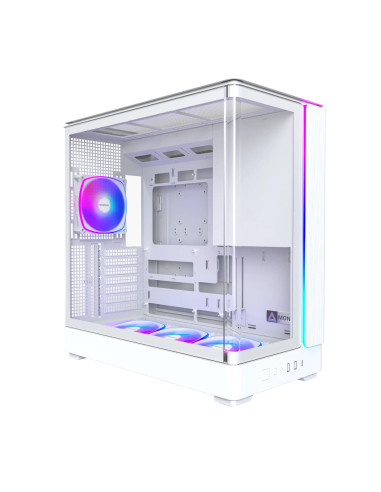 Case, MONTECH, micro ATX/Mini-ITX, White, Midi Tower, PC, KING 45 PRO, KING45PRO(W)