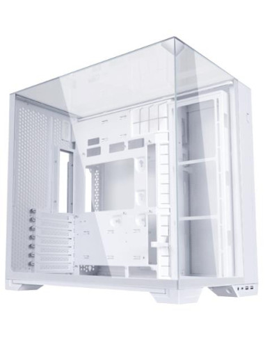 Case, LIAN LI, O11 VISION COMPACT, Tower, Case product features Transparent panel, ATX, EATX, MicroATX, MiniITX, Colour White, 
