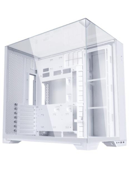 Case, LIAN LI, O11 VISION COMPACT, Tower, Case product features Transparent panel, ATX, EATX, MicroATX, MiniITX, Colour White, 