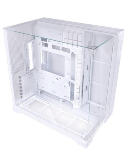 Case, LIAN LI, O11 VISION COMPACT, Tower, Case product features Transparent panel, ATX, EATX, MicroATX, MiniITX, Colour White, 