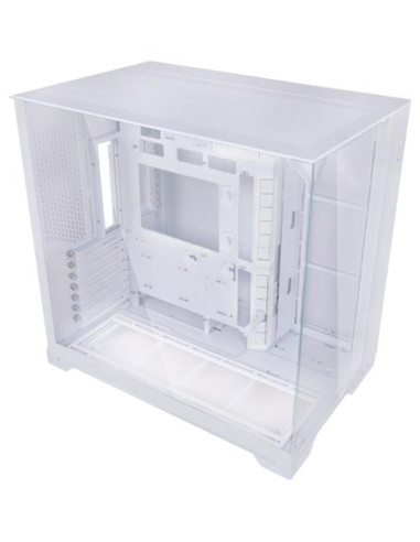Case, LIAN LI, O11 VISION COMPACT, Tower, Case product features Transparent panel, ATX, EATX, MicroATX, MiniITX, Colour White, 