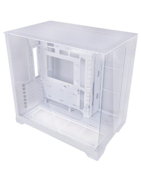 Case, LIAN LI, O11 VISION COMPACT, Tower, Case product features Transparent panel, ATX, EATX, MicroATX, MiniITX, Colour White, 