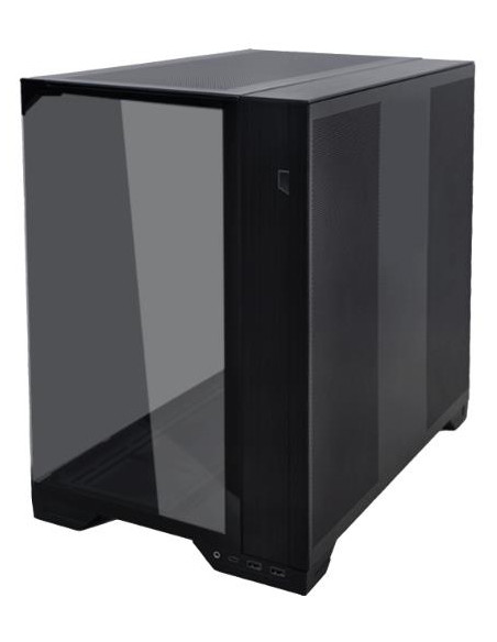 Case, LIAN LI, O11 VISION COMPACT, Tower, Case product features Transparent panel, ATX, EATX, MicroATX, MiniITX, Colour Black, 
