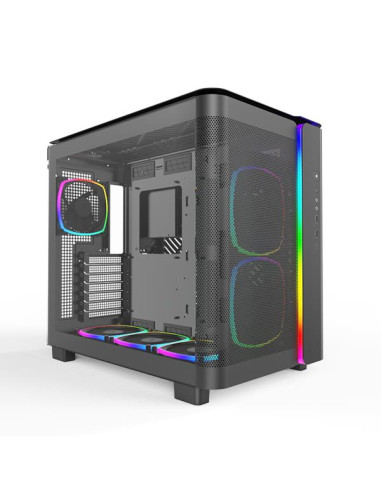 Case, MONTECH, KING 95 PRO (B), MidiTower, Not included, ATX, MicroATX, MiniITX, Colour Black, KING95PRO(B)