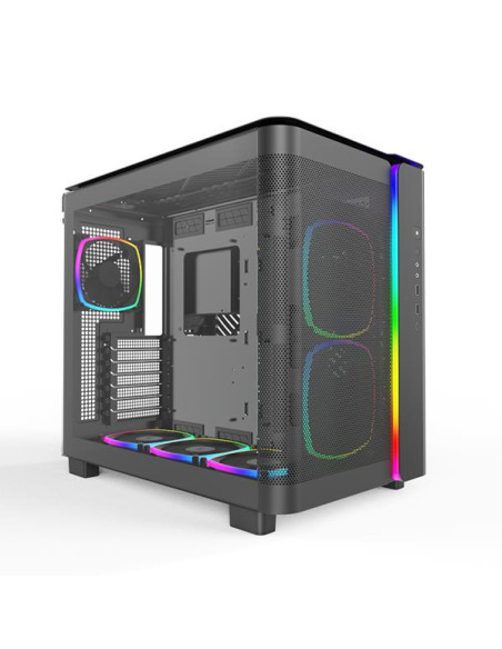 Case, MONTECH, KING 95 PRO (B), MidiTower, Not included, ATX, MicroATX, MiniITX, Colour Black, KING95PRO(B)