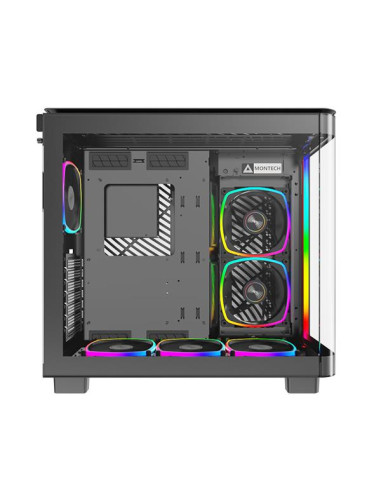 Case, MONTECH, KING 95 PRO (B), MidiTower, Not included, ATX, MicroATX, MiniITX, Colour Black, KING95PRO(B)