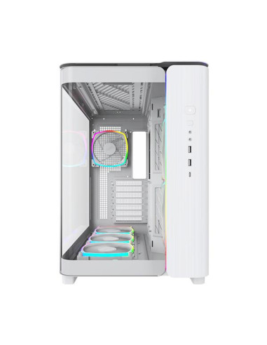 Case, MONTECH, KING 95 PRO (W), MidiTower, Not included, ATX, MicroATX, MiniITX, Colour White, KING95PRO(W)