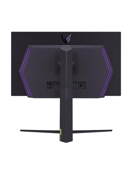Monitor, LG, 27GS95QE-B, 26.5", Gaming, Panel OLED, 2560x1440, 16:9, 240Hz, 0.03 ms, Swivel, Pivot, Height adjustable, Tilt, 27