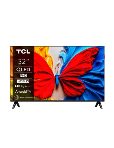 TV Set, TCL, 32 ", Full HD, 1920 x 1080 pixels, Flat, 16:9, QLED, 32V5C