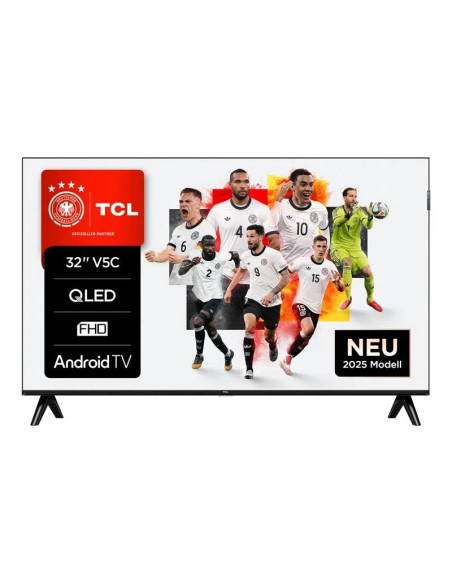 TV Set, TCL, 32 ", Full HD, 1920 x 1080 pixels, Flat, 16:9, QLED, 32V5C
