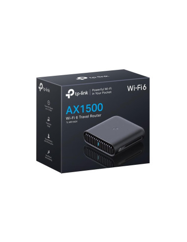 Wireless Router, TP-LINK, Wireless Router, 1500 Mbps, Wi-Fi 6, USB 2.0, 1x10/100/1000M, 1x10/100/1000M, TL-WR1502X