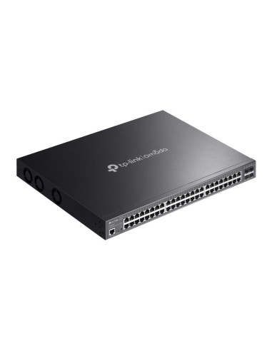 Switch, TP-LINK, SG3452XMPP, Type L2+, Rack, 48x10Base-T / 100Base-TX / 1000Base-T, 4xSFP+, SG3452XMPP