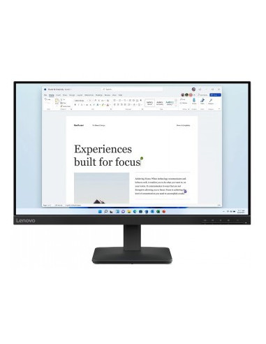 LENOVO L24-4E 23.8 WLED (1920X1080) IPS250NITS100HZ4MS99% SRGBHDMI 1.4VGA (3YEAR WARRANTY)