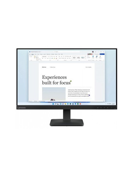 LENOVO L24-4E 23.8 WLED (1920X1080) IPS250NITS100HZ4MS99% SRGBHDMI 1.4VGA (3YEAR WARRANTY)