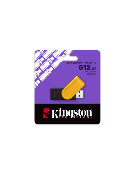 MEMORY DRIVE FLASH USB3.2/512GB DTXS/512GB KINGSTON