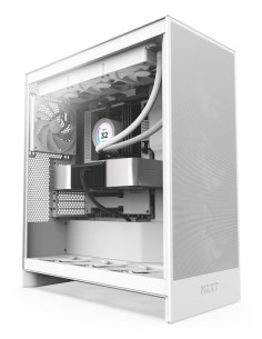 Case, NZXT, H7 Flow, MidiTower, ATX, EATX, MicroATX, MiniITX, Colour White, CM-H72FW-01