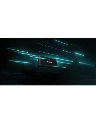 External SSD, KINGSTON, XS1000, 1TB, USB 3.2, Write speed 1000 MBytes/sec, Read speed 1050 MBytes/sec, SXS1000/1000G