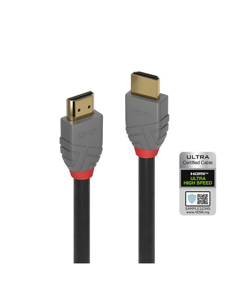 CABLE HDMI-HDMI 2M/ANTHRA 36953 LINDY