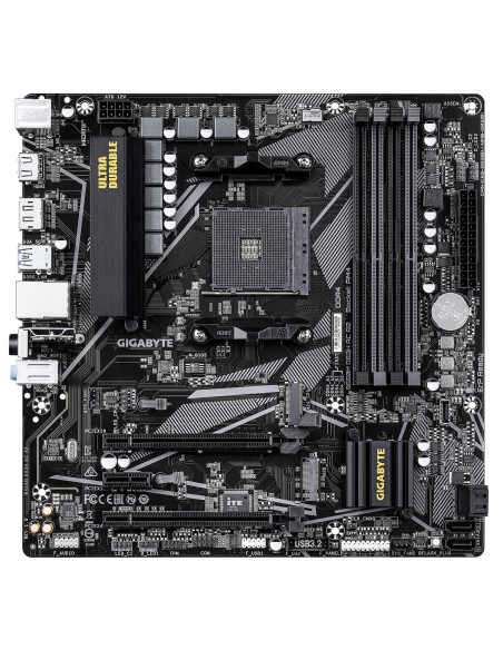 Mainboard, GIGABYTE, AMD B550, SAM4, Micro-ATX, Memory DDR4, Memory slots 4, B550MDS3HACR2