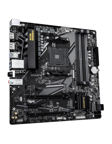 Mainboard, GIGABYTE, AMD B550, SAM4, Micro-ATX, Memory DDR4, Memory slots 4, B550MDS3HACR2