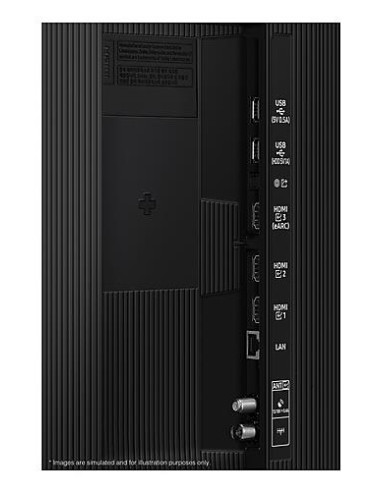 TV Set, SAMSUNG, 65", 4K/Smart, QLED, 3840x2160, Wireless LAN, Bluetooth, Tizen, Black, QE65Q8FAAUXXH