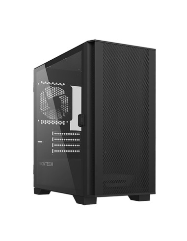 Case, MONTECH, AIR 100 LITE, MidiTower, Not included, MicroATX, MiniITX, Colour Black, AIR100LITE(B)