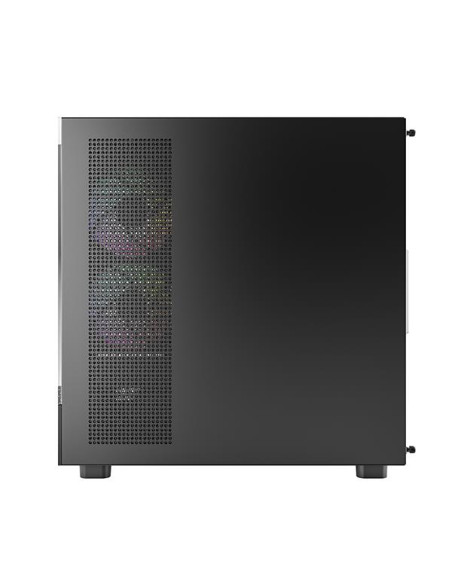 Case, MONTECH, XR, MidiTower, Not included, ATX, MicroATX, MiniITX, Colour Black, XR(B)