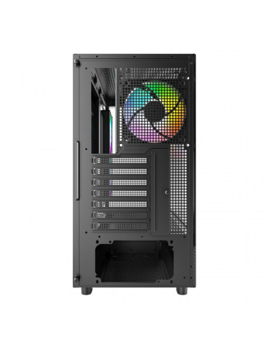 Case, MONTECH, XR, MidiTower, Not included, ATX, MicroATX, MiniITX, Colour Black, XR(B)