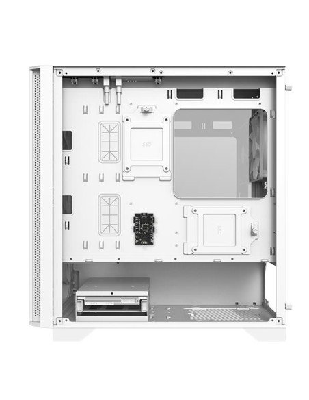 Case, MONTECH, AIR 100 ARGB, MidiTower, Not included, MicroATX, MiniITX, Colour White, AIR100ARGB(W)