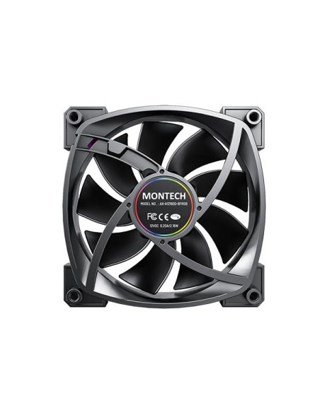 CASE FAN 120MM/AX120 PWM BLACK MONTECH
