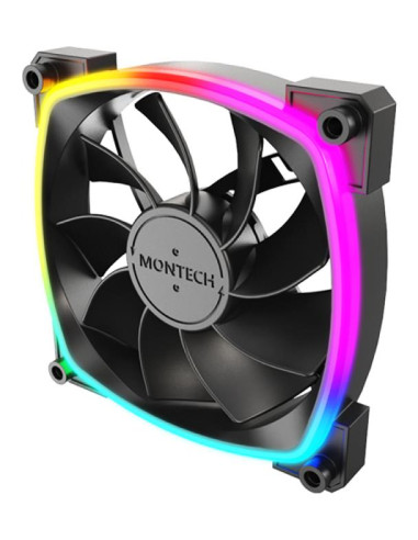 CASE FAN 120MM/RX120 PWM BLACK MONTECH