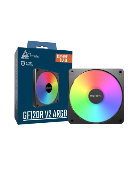 CASE FAN 120MM/GF120R V2 ARGB PWM (B) MONTECH
