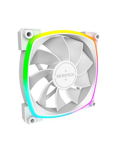 CASE FAN 120MM/RX120 PWM WHITE MONTECH