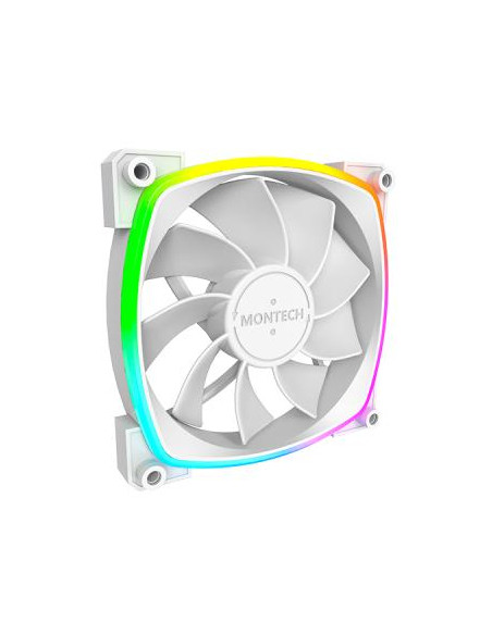 CASE FAN 120MM/RX120 PWM WHITE MONTECH
