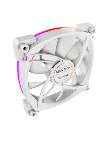 CASE FAN 120MM/RX120 PWM WHITE MONTECH