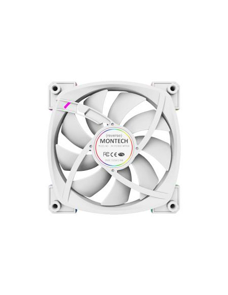 CASE FAN 120MM/RX120 PWM WHITE MONTECH