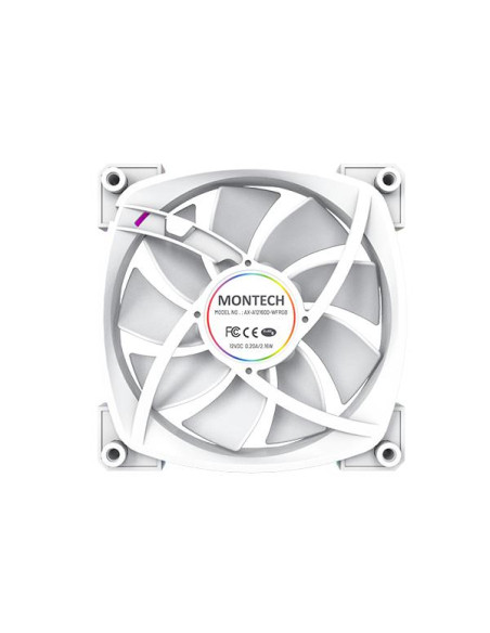 CASE FAN 120MM/AX120 PWM WHITE MONTECH
