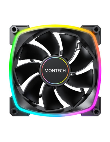 CASE FAN 140MM/RX140 PWM BLACK MONTECH